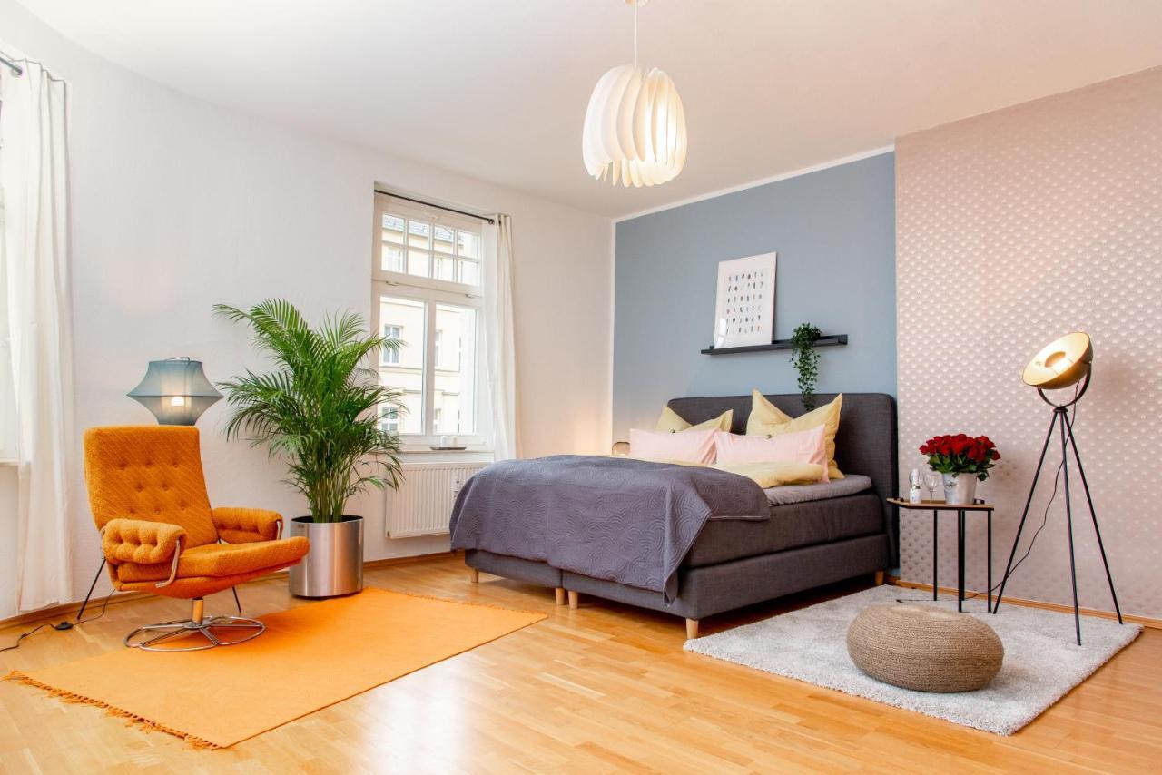 קמניץ Kassberg Apartment Im Retro-Stil / Netflix & Wifi מראה חיצוני תמונה